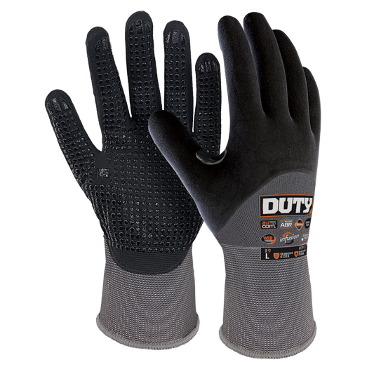 Duty Infusion Half Coat Dot Grip Glove