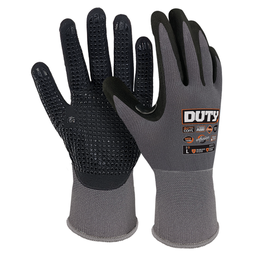 Duty Infusion Palm Coat Dot Grip Glove