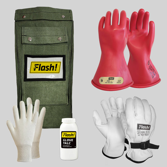 Flash Low Voltage Glove Protection Kit - Class 0