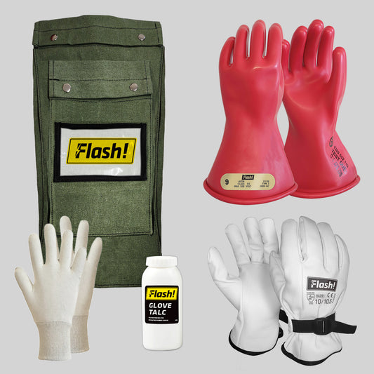 Flash Low Voltage Glove Protection Kit - Class 00