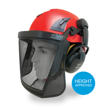 Armour | Hellberg Climbing Helmet Earmuff & Mesh Visor Kit - EN12492