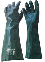 Armour Green PVC Chemical Gauntlet Glove - 45cm